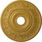 Ekena Millwork Vienna Ceiling Medallion (Fits Canopies up to 6 1/2"), 20"OD x 3 1/2"ID x 1 1/2"P, Iridescent Gold CM20VIIGS - alternate 1